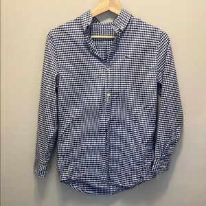 Vineyard Vines Blue and White Casual Button Down Shirt